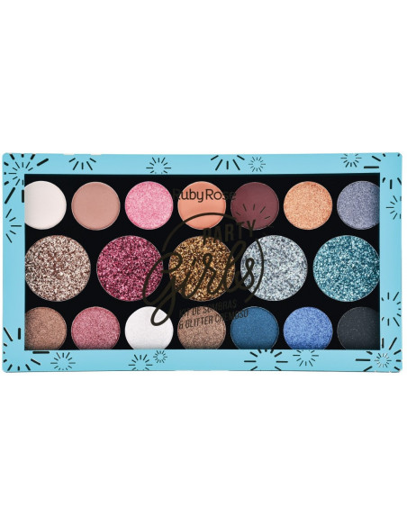 Paleta de sombras Party Girls - Ruby Rose